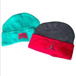 Newborn Nike Hats-Set 2